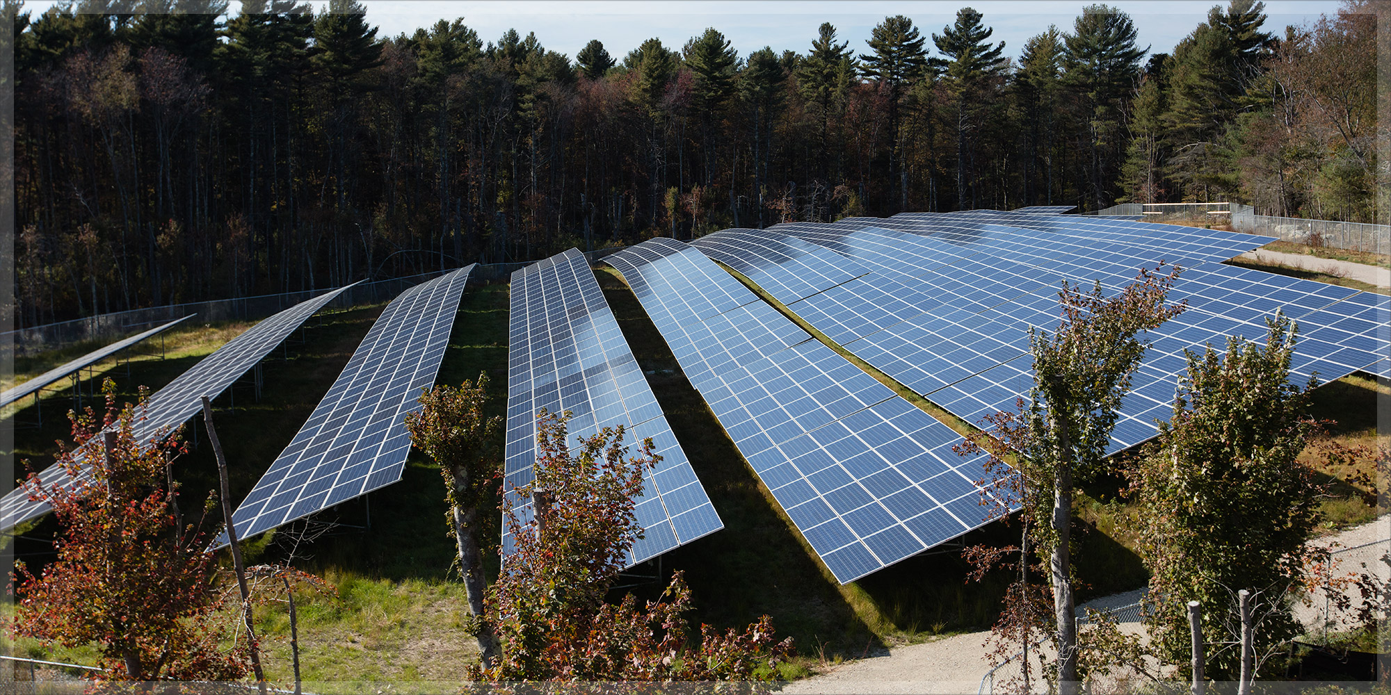 Nashua Rd. community solar farm. Pepperell, MA.