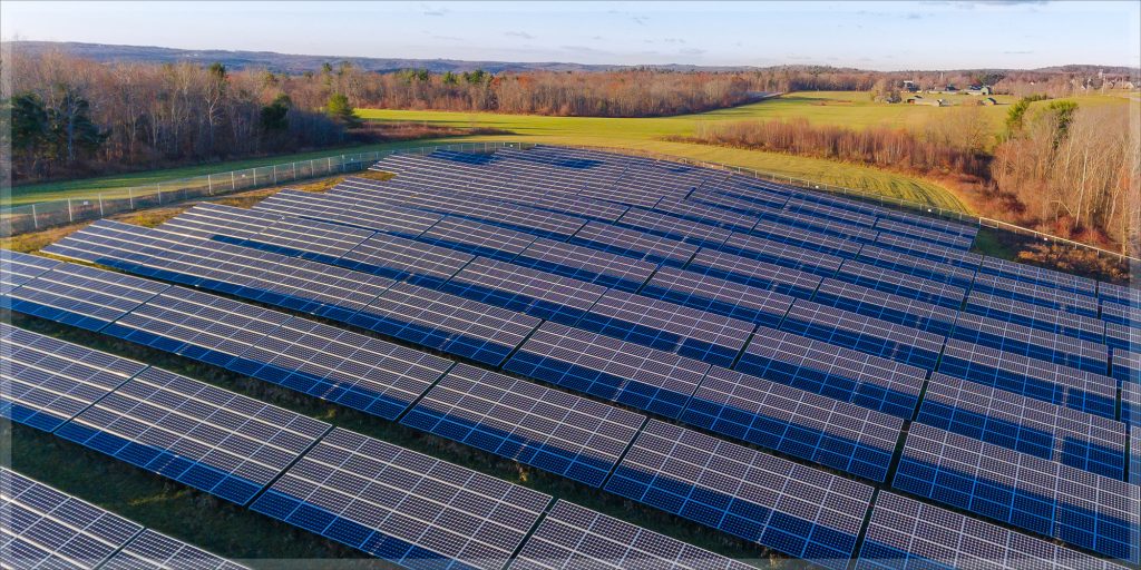 NRG Community Solar farm in Spencer, MA.