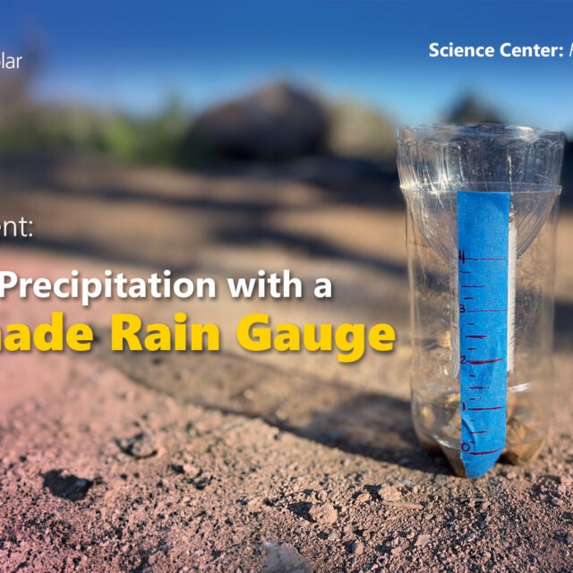 Clearway Science experiment - home made rain gauge