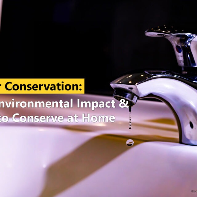 leaky water faucet water conservation at home environmental impact - Clearway Community Solar