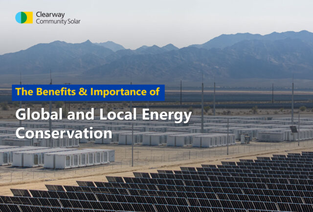 Global and Local Energy Conservation